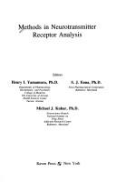 Front cover of Methods in neurotransmitter receptor analysis by S. J. Enna
