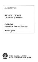 Cover of Seven Lears by Howard Barker