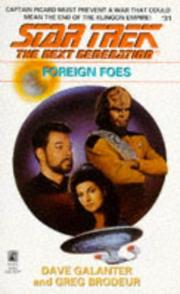 Cover of Star Trek The Next Generation - Foreign Foes by Dave Galanter