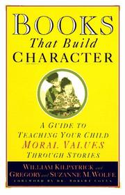 Cover of Books that build character by William Kilpatrick