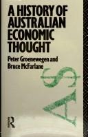 Cover of A history of Australian economic thought by Peter D. Groenewegen