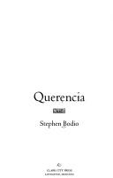 Cover of Querencia by Stephen Bodio