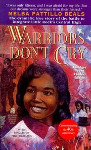 Cover of Warriors don't cry by Melba Beals