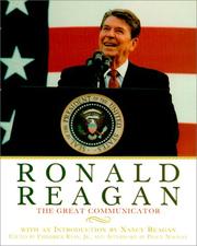 Front cover of Ronald Reagan by Ronald Reagan