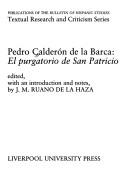 Front cover of El purgatorio de San Patricio by Pedro Calderón de la Barca