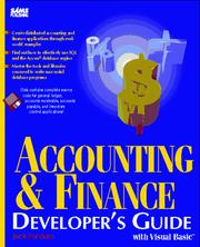 Cover of Accounting & finance by Jack J. Purdum