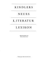 Front cover of Kindlers Neues Literatur Lexikon (German Edition) by Walter Jens