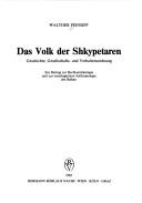 Front cover of Das Volk der Shkypetaren by Walther Peinsipp