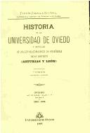 Front cover of Historia de la Universidad de Oviedo y noticias de los establecimientos de enseñanza de su distrito by Fermín Canella y Secades