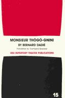 Front cover of Monsieur Thôgô-gnini by Bernard Binlin Dadié