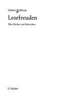 Cover of Lesefreuden by Günter de Bruyn