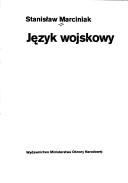 Front cover of Język wojskowy by Stanisław Marciniak