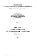 Cover of Analyse der Geschichtsbücher zum Thema Islam by Monika Tworuschka