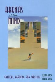 Front cover of Arenas of the mind by Lillian Back