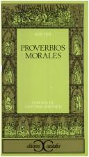 Front cover of Proverbos morales by Santob de Carrión de los Condes