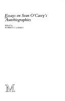 Cover of Essays on Sean O'Casey's autobiographies by Robert G. Lowery