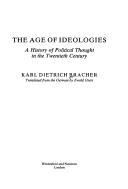 Front cover of Zeit der Ideologien by Karl Dietrich Bracher