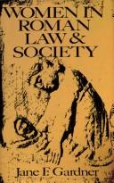 Front cover of Women in Roman law & society by Jane F. Gardner