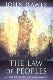 Front cover of The law of peoples by John Rawls