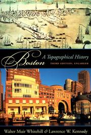 Cover of Boston by Walter Muir Whitehill