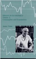 Cover of Essays in economics by Tobin, James