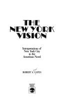 Cover of The New York vision by Robert Allan Gates