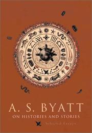 Front cover of On histories and stories by A. S. Byatt
