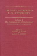 Cover of The collected works of L.S. Vygotsky by L. S. Vygotskiĭ