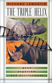 Cover of The Triple Helix by Richard C. Lewontin