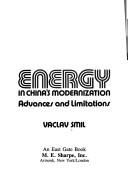 Front cover of Energy in China's modernization by Vaclav Smil
