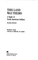 Front cover of This land was theirs by Wendell H. Oswalt