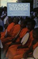 Front cover of Theravada Buddhism by Richard F. Gombrich