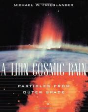 Cover of A Thin Cosmic Rain by Michael W. Friedlander