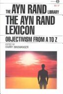 Front cover of The Ayn Rand lexicon by Ayn Rand