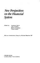 Front cover of New perspectives on the financial system by Laurence Harris