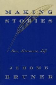 Cover of Making Stories by Jerome S. Bruner