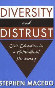 Cover of Diversity and Distrust by Stephen Macedo