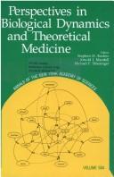 Front cover of Perspectives in biological dynamics and theoretical medicine by Arnold J. Mandell