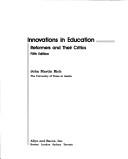 Front cover of Innovations in education by John Martin Rich
