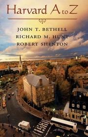 Cover of Harvard A to Z by John T. Bethell
