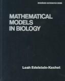 Front cover of Mathematical models in biology by Leah Edelstein-Keshet