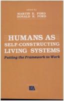 Cover of Humans as self-constructing living systems by Martin E. Ford