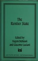 Cover of The Rentier State by Hazem Beblawi