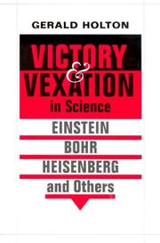 Front cover of Victory and Vexation in Science by Gerald Holton