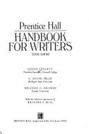 Front cover of Prentice-Hall handbook for writers by Glenn H. Leggett