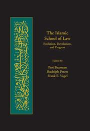 Cover of The Islamic school of law by Camilla Adang