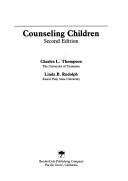Cover of Counseling children by Thompson, Charles L.