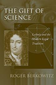 Front cover of The Gift of Science by Roger Berkowitz
