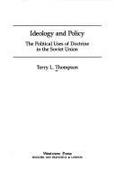 Front cover of Ideology and policy by Terry L. Thompson