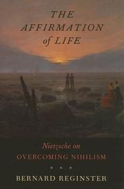 Cover of The affirmation of life by Bernard Reginster